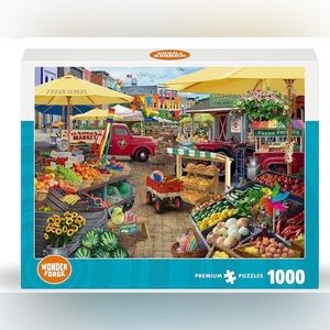 Wonder Forge Farmer’s Market Day 1000 Pieces Puzzle